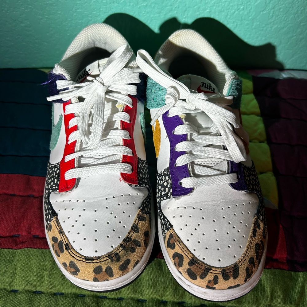 Women’s Dunk Low Nike safari mix size 6.5 - Picture 2 of 9
